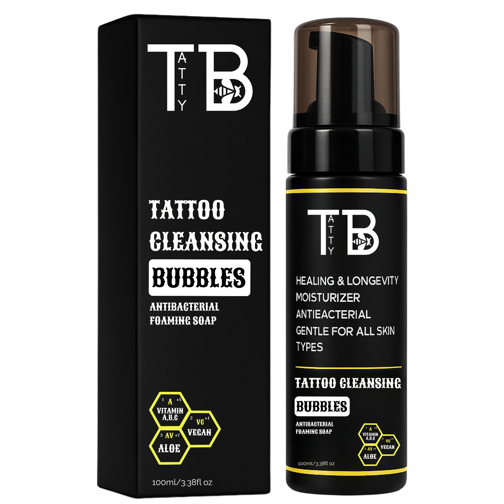 Tattoo Cleansing Bubbles