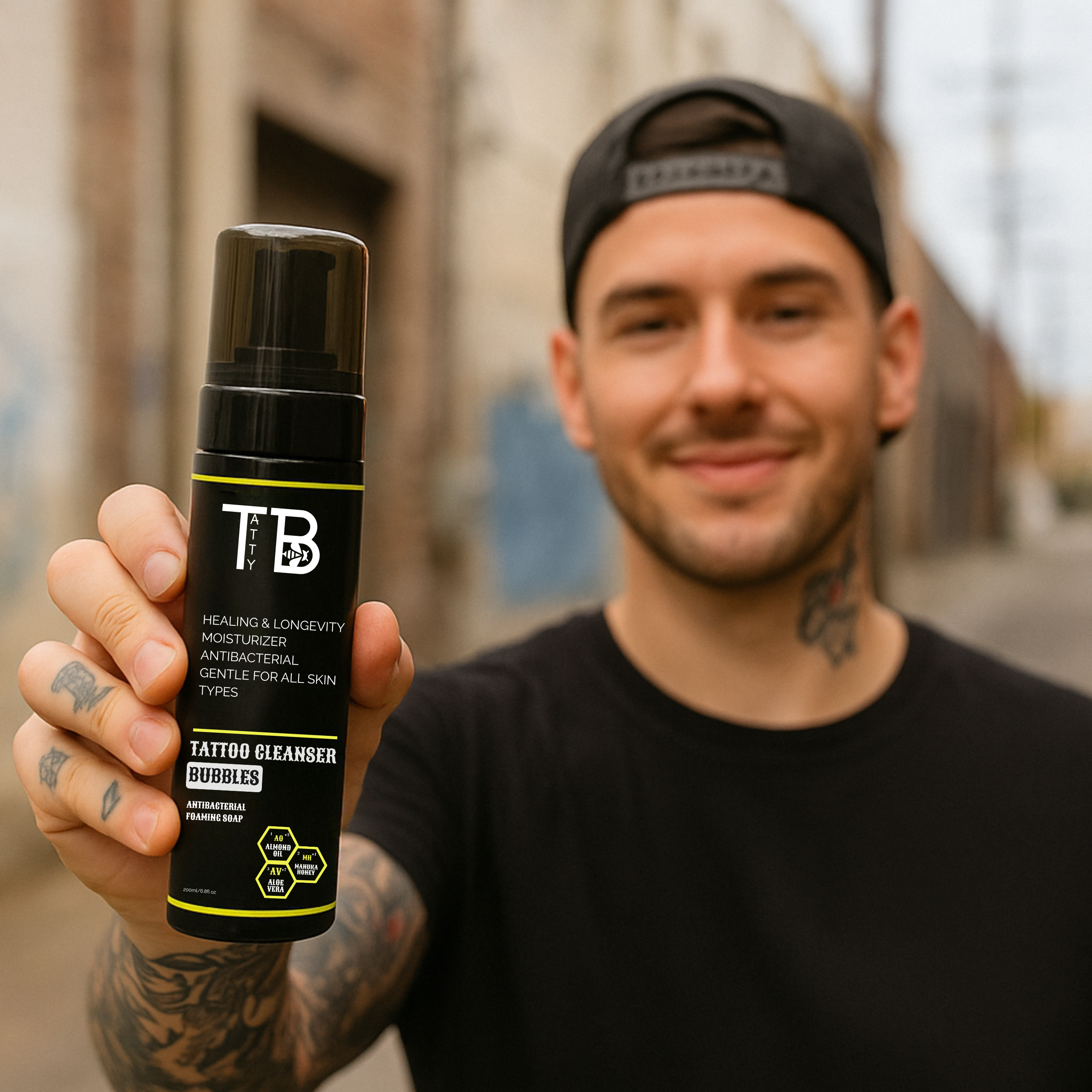 Tattoo Cleansing Bubbles