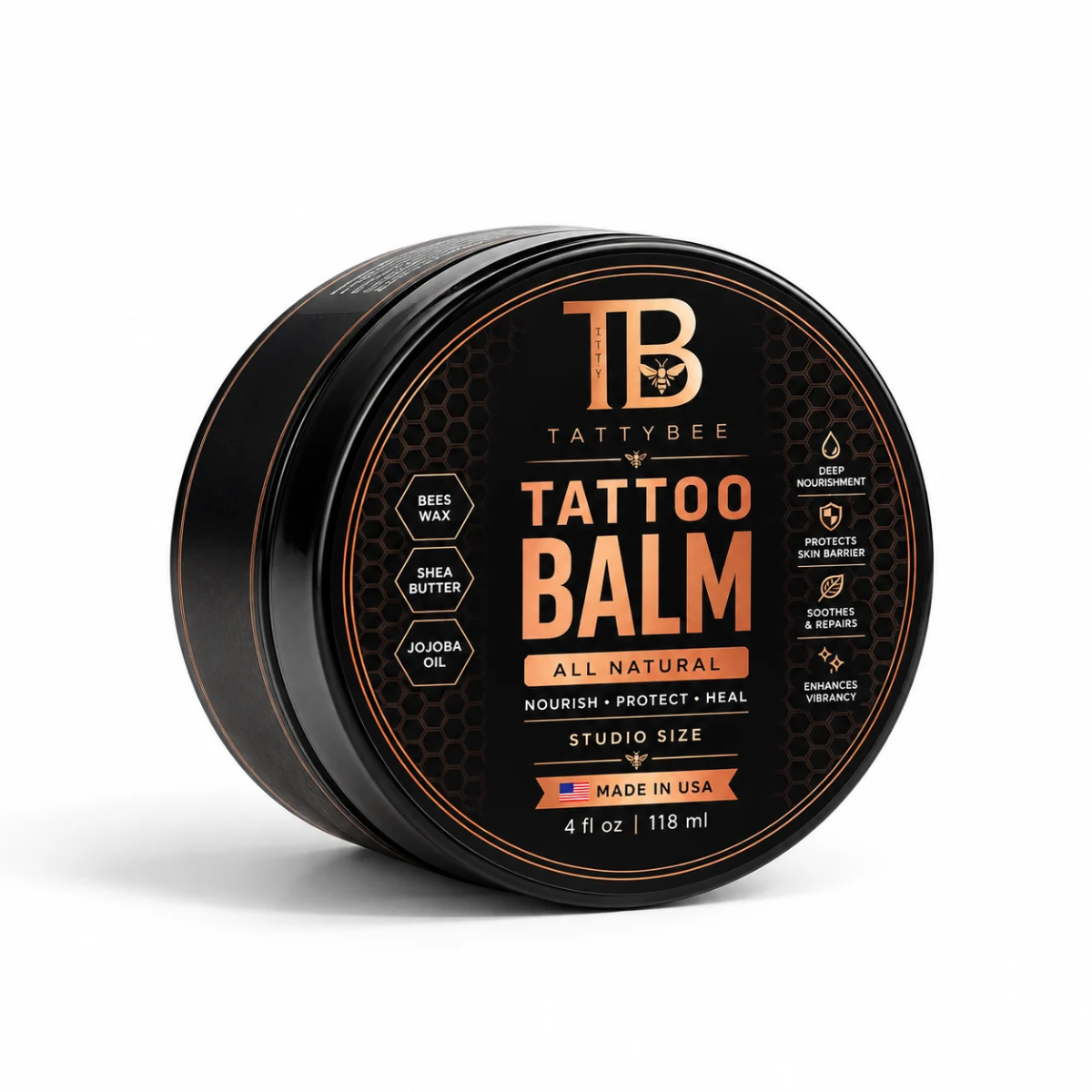 Tattoo Balm Glide Studio Size  4 oz