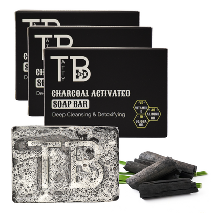 Charcoal Soap Bar 3 Pk