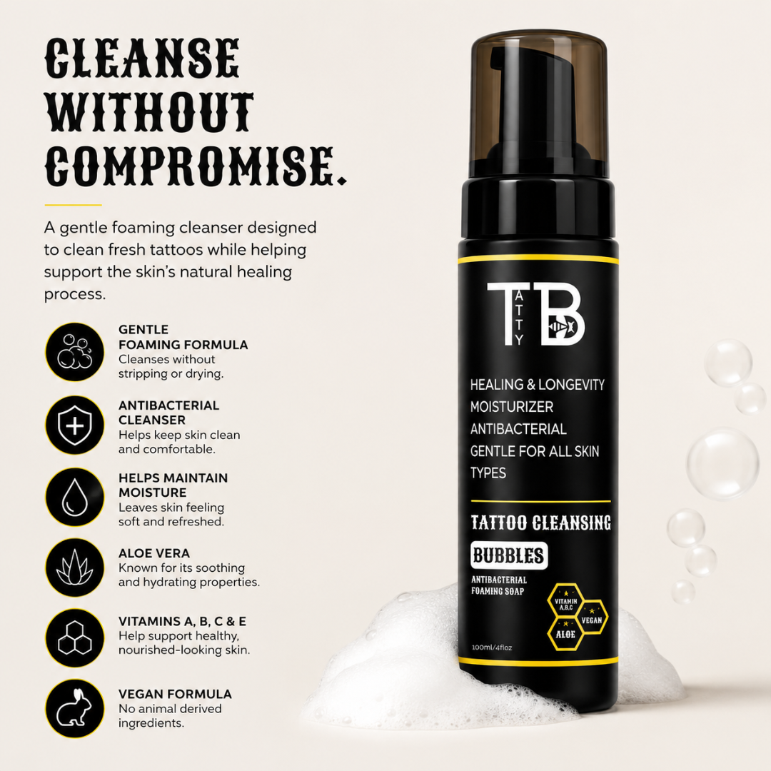 Tattoo Cleansing Bubbles