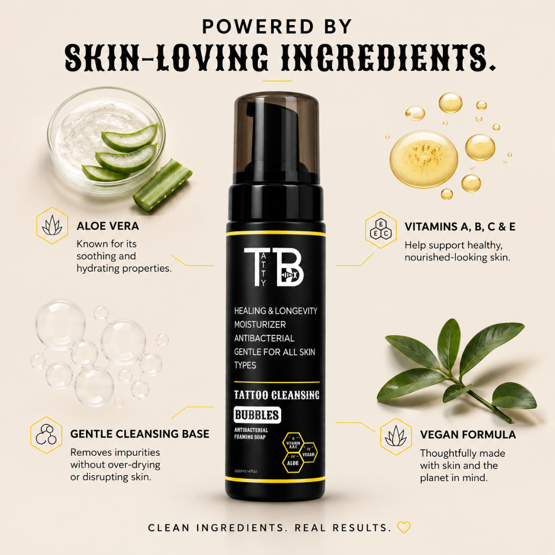 Tattoo Cleansing Bubbles