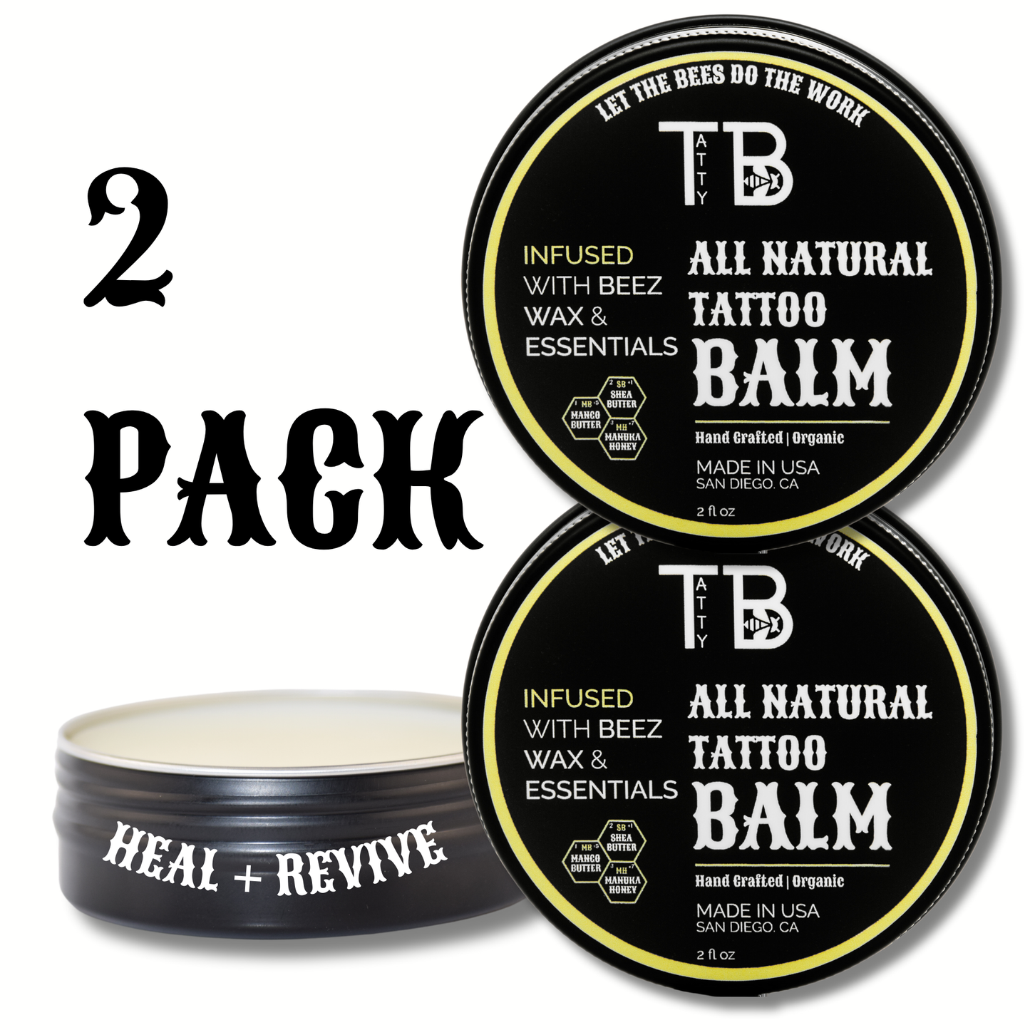 TATTOO BALM 2Pk