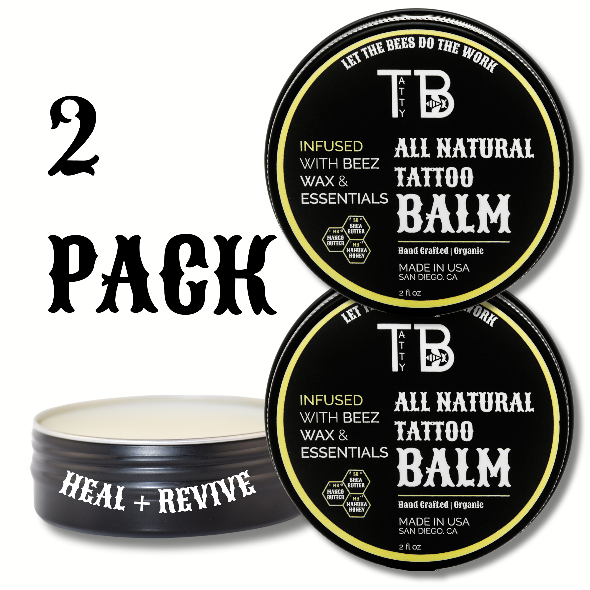 Tattoo Balm 2Pk